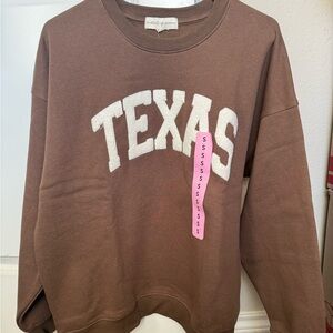 Texas Brown Sweater
